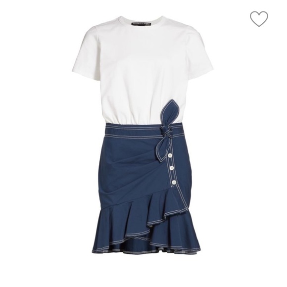 Veronica beard Bari Combo Dress - Picture 5 of 9